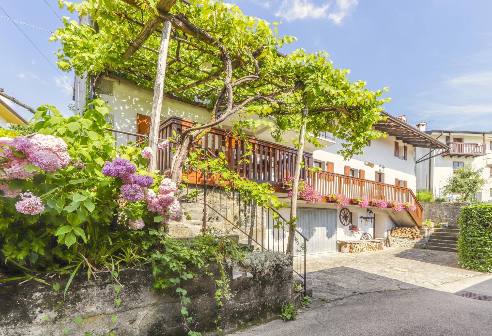 Vila Casa Cebajova Poesia Tribil di Sopra Exteriér fotografie